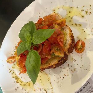 Bruschetta  at NovaPizza Vegan Kitchen in Edinburgh