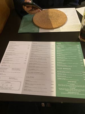 Whole menu vegan!  at NovaPizza Vegan Kitchen in Edinburgh