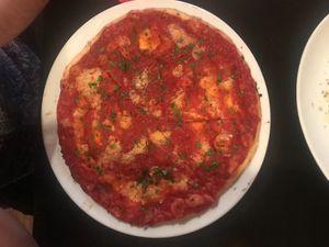 Focaccia el Dracula  at NovaPizza Vegan Kitchen in Edinburgh