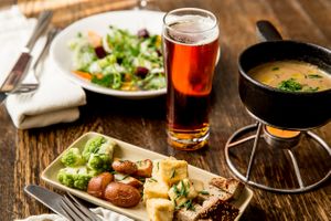 dinner items at Citizen Fox - Pop up in San Francisco