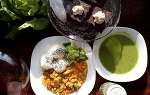 vegetable curry at Nasa Carovna in Trnava