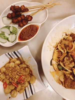 Mala 3, Satay and Abacus  at Nature Vegetarian Delights 大自然素食 - Upper Serangoon in Northeast Singapore