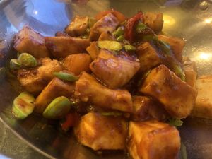 Sambal petai beancurd at Nature Vegetarian Delights 大自然素食 - Upper Serangoon in Northeast Singapore