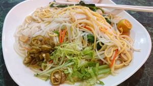 Singapore Hokkien mee at Nature Vegetarian Delights 大自然素食 - Upper Serangoon in Northeast Singapore