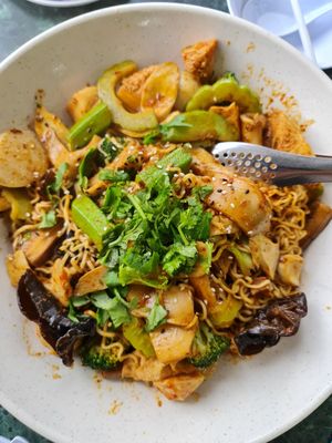 $27.70 ~ Mala Hotpot at Nature Vegetarian Delights 大自然素食 - Upper Serangoon in Northeast Singapore