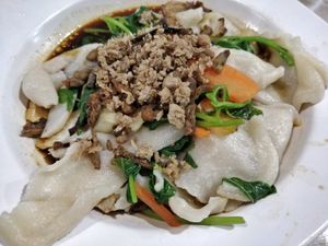 Dried mee hoon kueh at Nature Vegetarian Delights 大自然素食 - Upper Serangoon in Northeast Singapore