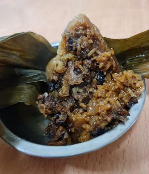 BBQ Black Pepper Lionmane mushroom ~ over pepperish ~ 17/5/22 at Nature Vegetarian Delights 大自然素食 - Upper Serangoon in Northeast Singapore