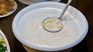 CNY Ginkgo Lotus Seeds with Premium Nut Paste at Nature Vegetarian Delights 大自然素食 - Upper Serangoon in Northeast Singapore