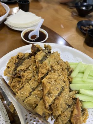 Peking duck wrap 8/10  at Nature Vegetarian Delights 大自然素食 - Upper Serangoon in Northeast Singapore