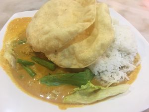 Curry rice  at Nature Vegetarian Delights 大自然素食 - Upper Serangoon in Northeast Singapore
