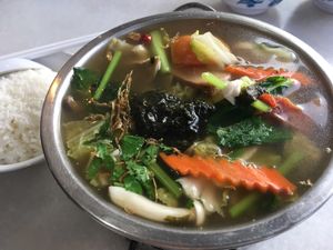 Small hot pot without milk  at Nature Vegetarian Delights 大自然素食 - Upper Serangoon in Northeast Singapore