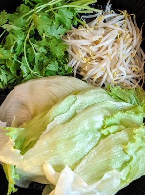 More ingredients for the popiah - so filling at Nature Vegetarian Delights 大自然素食 - Upper Serangoon in Northeast Singapore