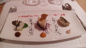 vegan cheese  at Flora in Verona