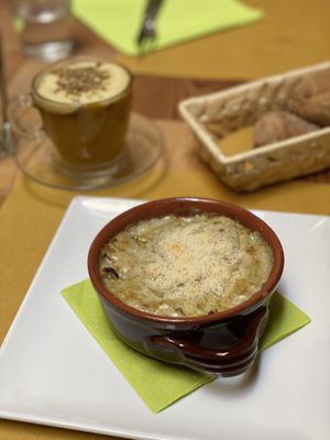 Fenchel & Lauch Gratin at Flora in Verona