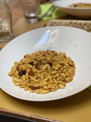 Pasta at Flora in Verona