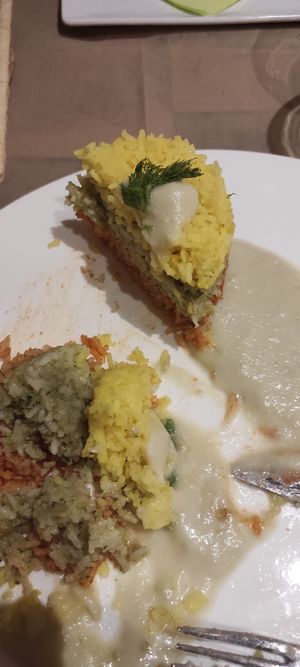 Riso basmati tricolore at Flora in Verona