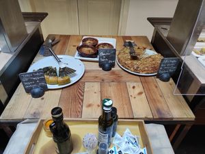 Buffet at Flora in Verona