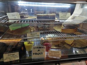 Dessert at Flora in Verona