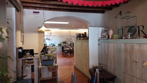 Entrance at Flora in Verona