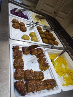 Buffet at Flora in Verona