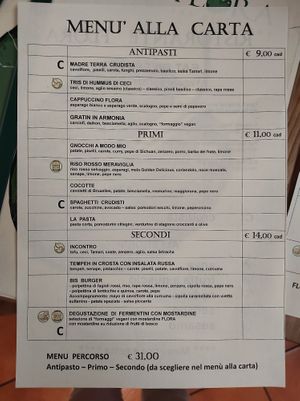 Alla carta at Flora in Verona