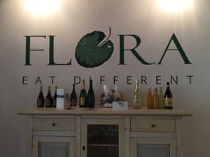 Flora-Fantastic vegan restaurant in Verona, Italy at Flora in Verona