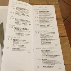 menu qui change tous les mois at Flora in Verona