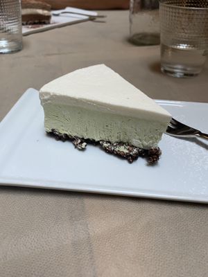 White chocolate cake  at Flora in Verona