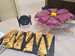 Torte salate at Flora in Verona