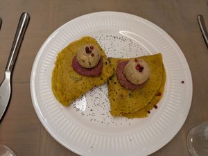 Crespelle at Flora in Verona