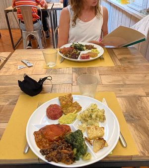 Food!  at Flora in Verona