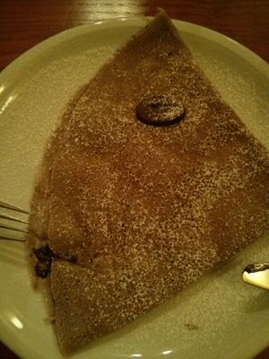 vegan chocolate crepe at Creperie du Palais  in Weimar