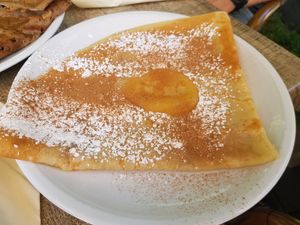 Apfelmus, Zimt, Zucker at Creperie du Palais  in Weimar