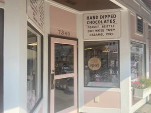 Ryba’s - Exteriorr  at Ryba's Fudge Shop in Mackinac Island