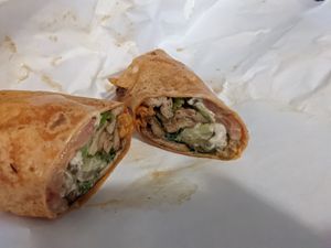 Woody Harrelson (vegan) at Two Beards Deli in Grand Rapids