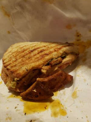 the allen ginsberg: basically a vegan blt at Two Beards Deli in Grand Rapids