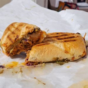 Jack Black at Two Beards Deli in Grand Rapids