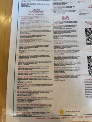   at Two Beards Deli in Grand Rapids