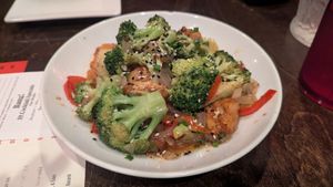 Black Pepper Tofu & Broccoli at Bang in Charlottesville