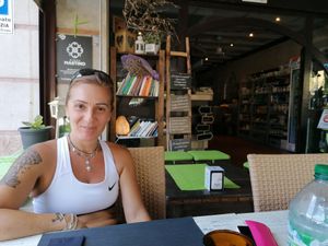 11 agosto 2022 sosta da giro in mtb.. Posto molto carino at Feliz Cafe in Peschiera Del Garda