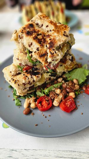 Foccacia at Feliz Cafe in Peschiera Del Garda