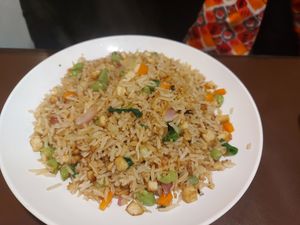 Fried rice at Loving Heart in Kathmandu
