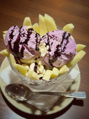 The vegan queen 👸   at Loving Heart in Kathmandu