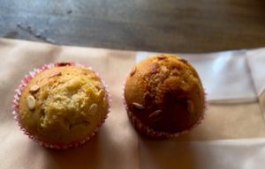Oat muffins  at Loving Heart in Kathmandu