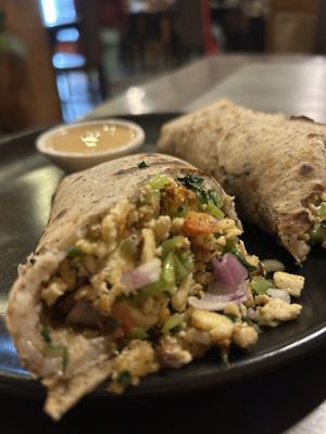 Delicious crepe   at Loving Heart in Kathmandu