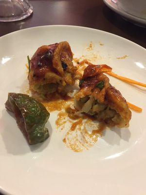 Chilli Momo  at Loving Heart in Kathmandu