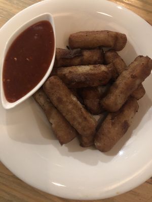 No cheese sticks  at Vegetal - temporarily closed in Mexico City