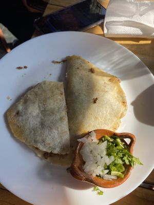 Gringa de barbasoya   at Vegetal - temporarily closed in Mexico City