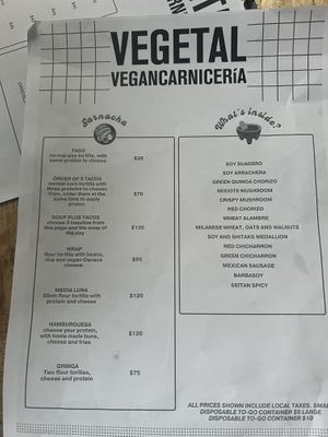   at Vegetal - temporarily closed in Mexico City