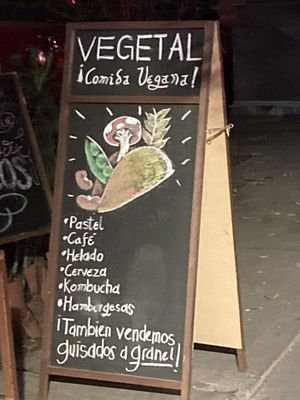 Mmmmm  at Vegetal - temporarily closed in Mexico City